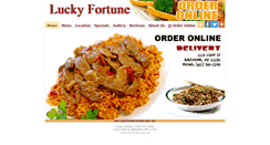 Desktop Screenshot of luckyfortunebaltimore.com